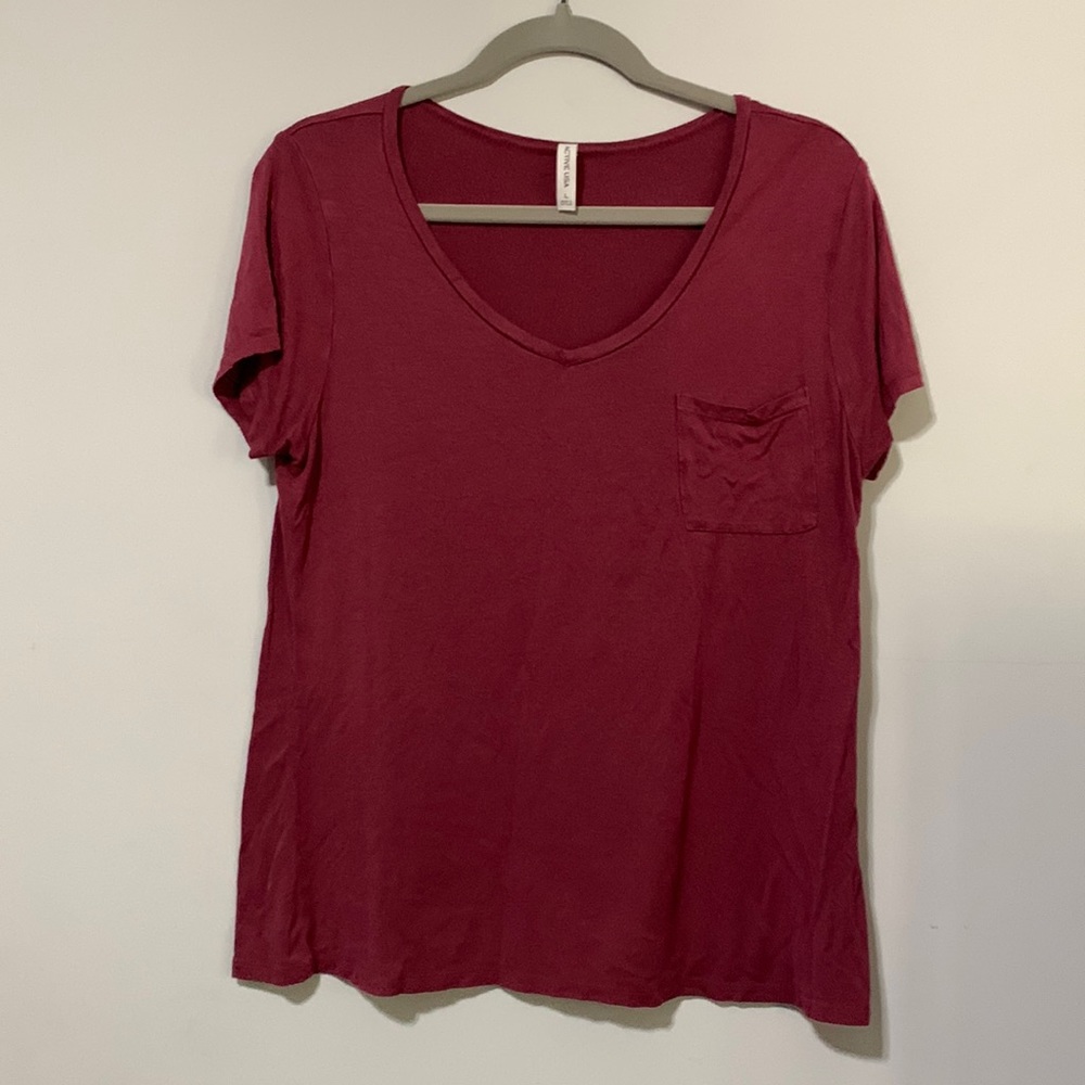 Pinkish/reddish womens top